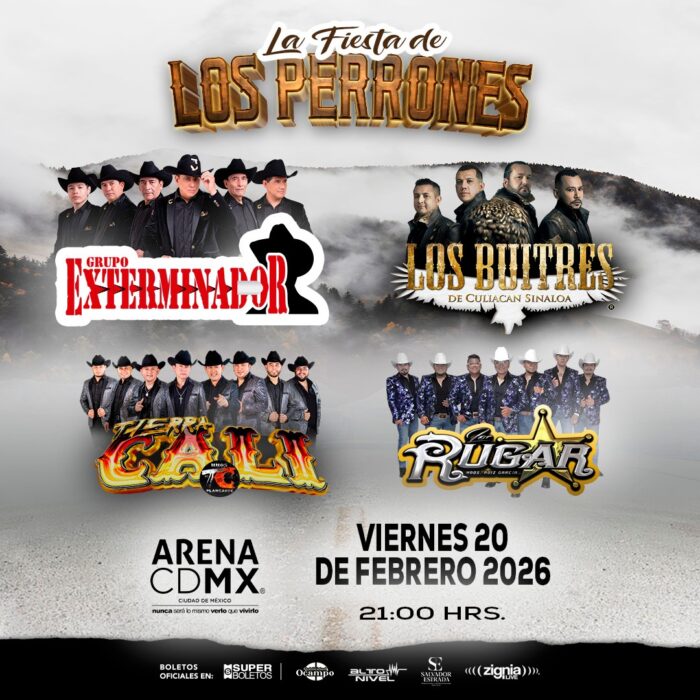 LA FIESTA DE LOS PERRONES CDMX 2026 ARENA CDMX