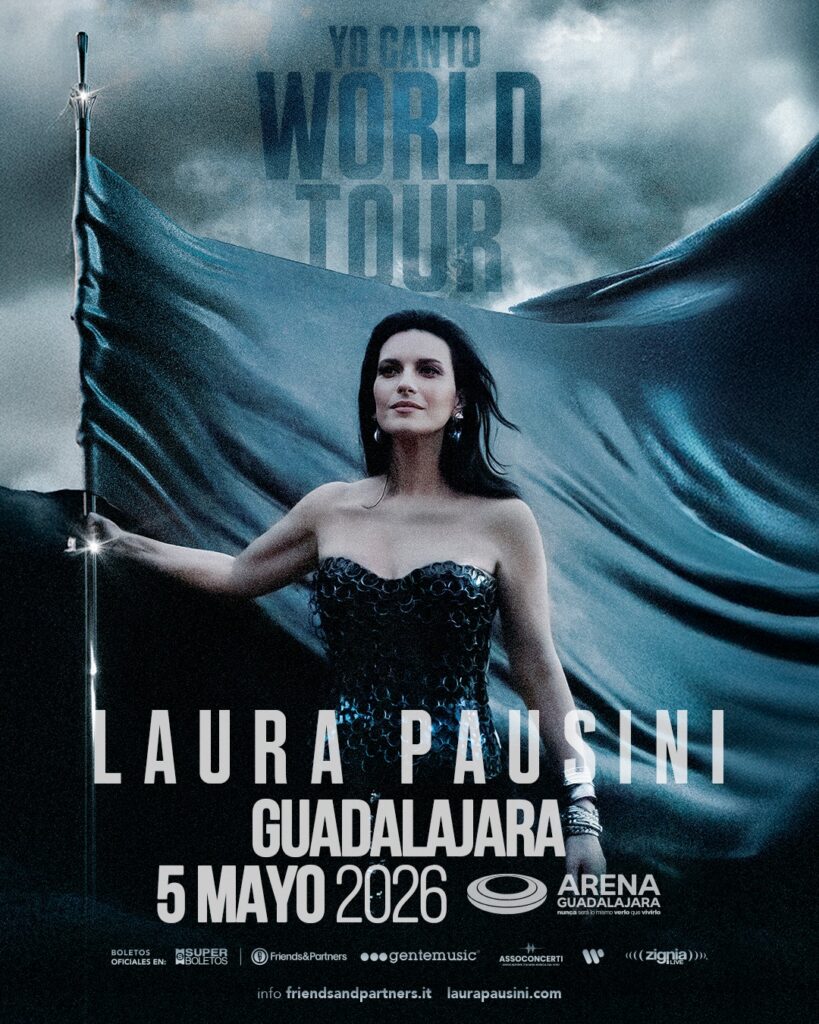 LAURA PAUSINI GUADALAJARA 2026 ARENA GUADALAJARA