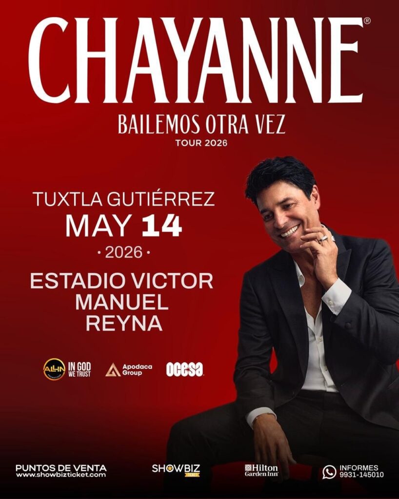CHAYANNE TUXTLA GUTIÉRREZ 2026 ESTADIO VÍCTOR MANUEL REYNA