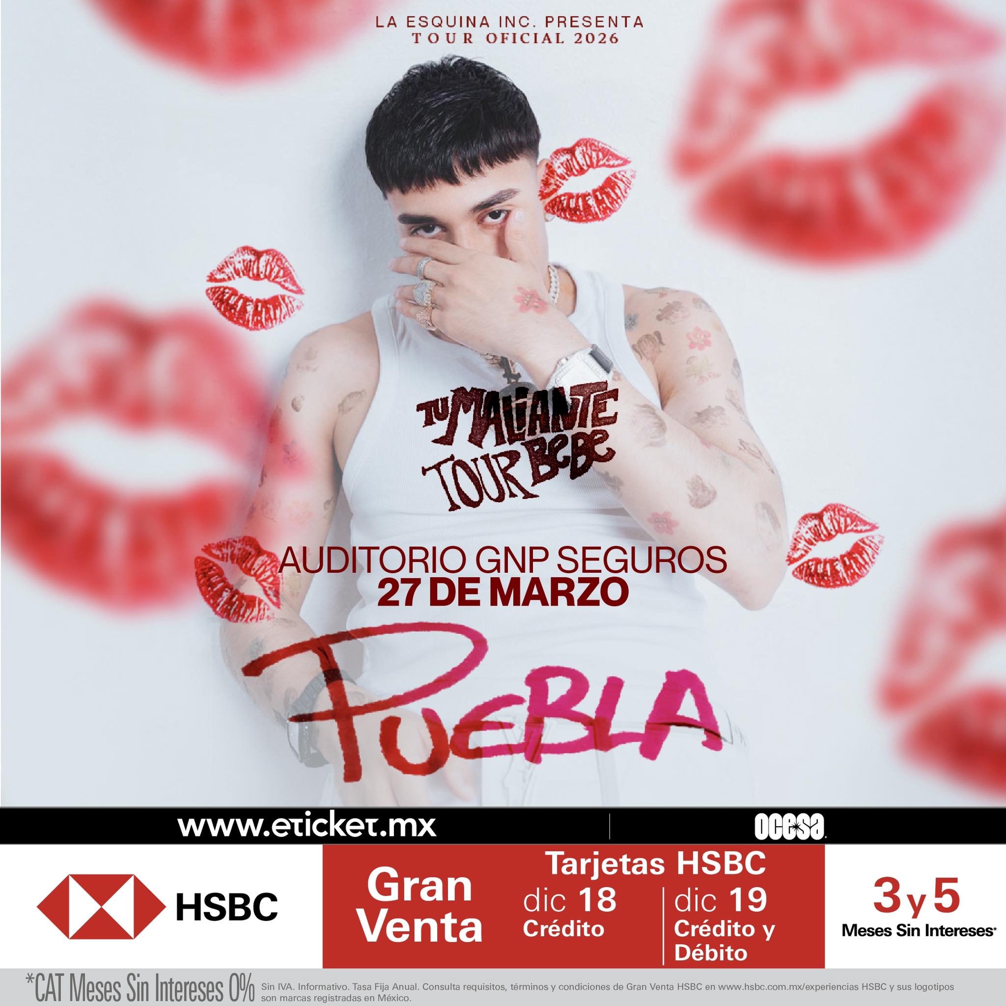 EL MALILLA PUEBLA 2026 AUDITORIO GNP SEGUROS