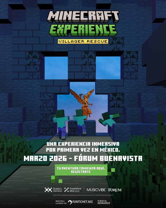 MINECRAFT EXPERIENCE VILLAGER RESCUE CDMX 2026 FÓRUM BUENAVISTA