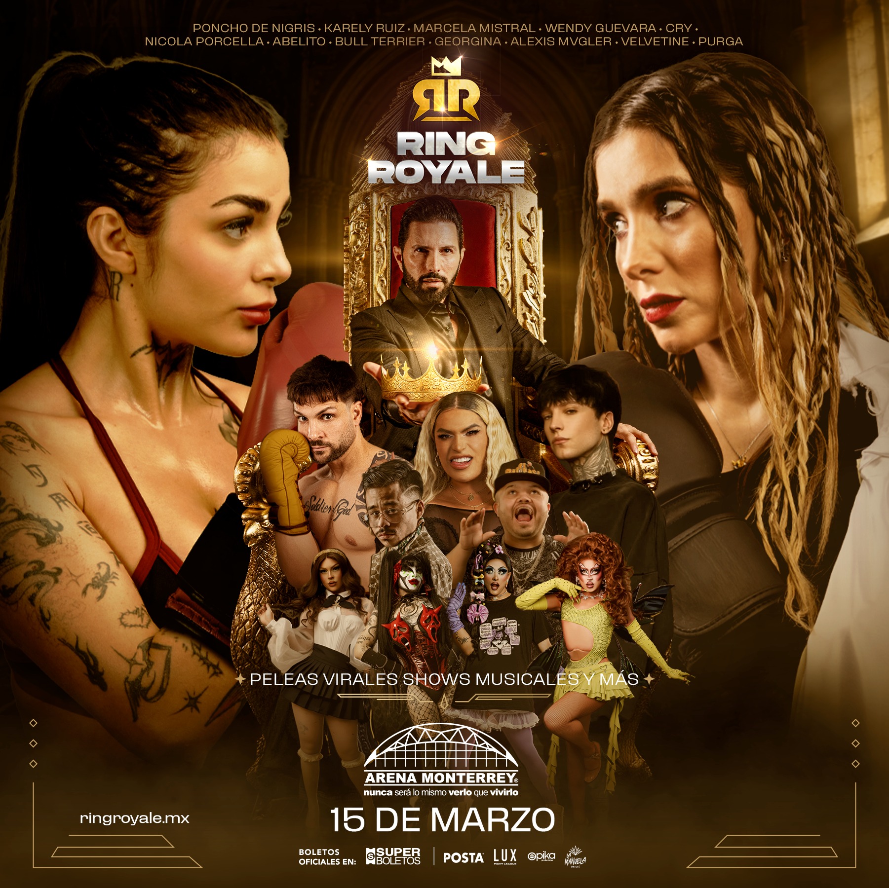 RING ROYALE ARENA MONTERREY 2026