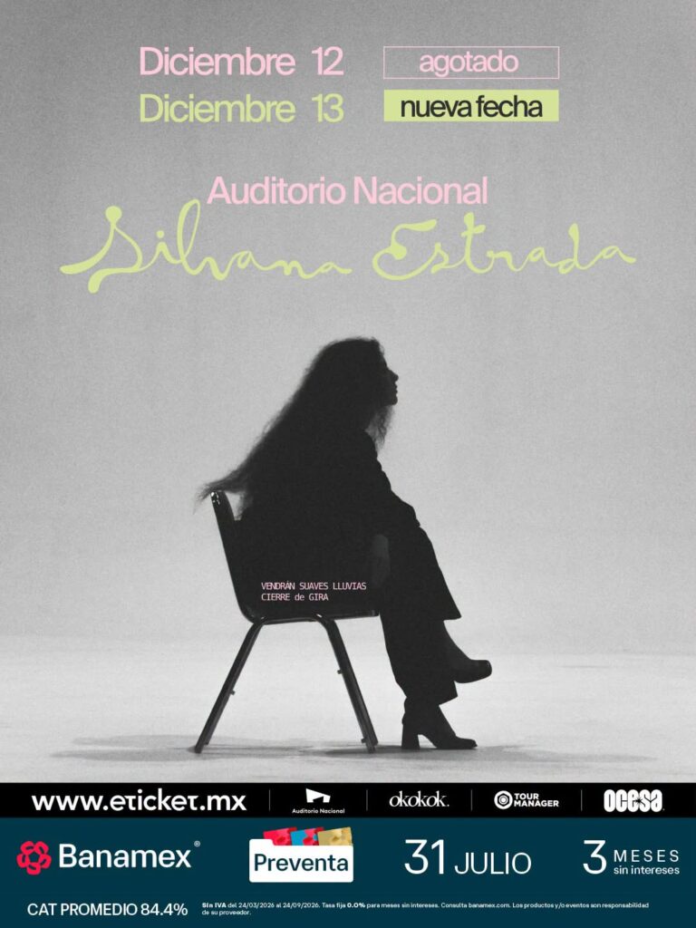 SILVANA ESTRADA CDMX 2026 AUDITORIO NACIONAL