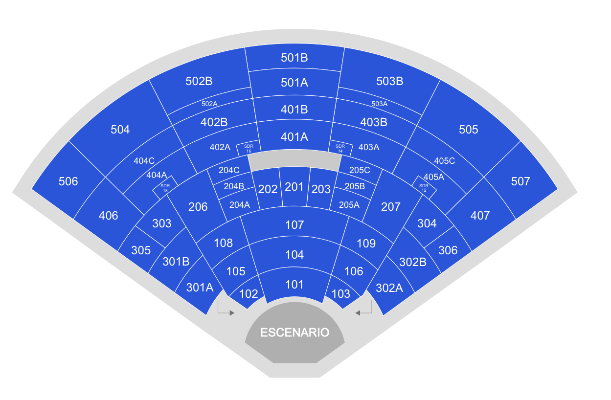MAPA AUDITORIO NACIONAL