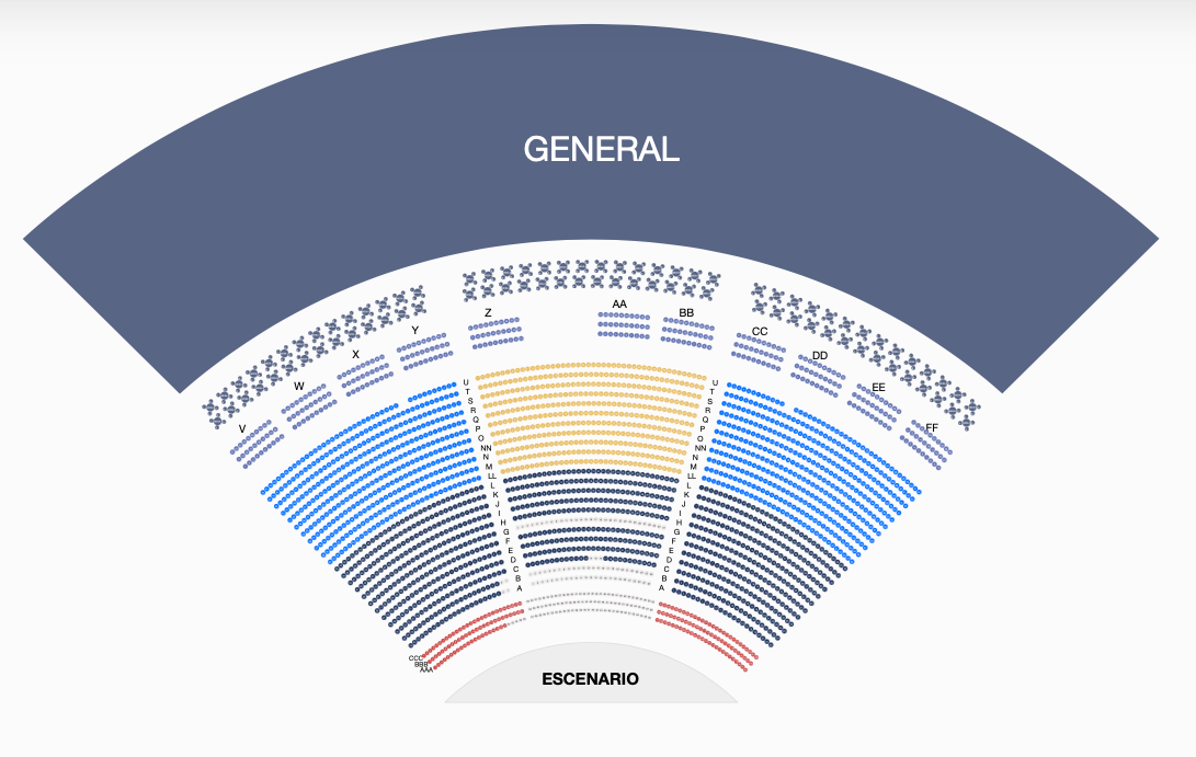 Mapa Auditorio Parque Las Maravillas