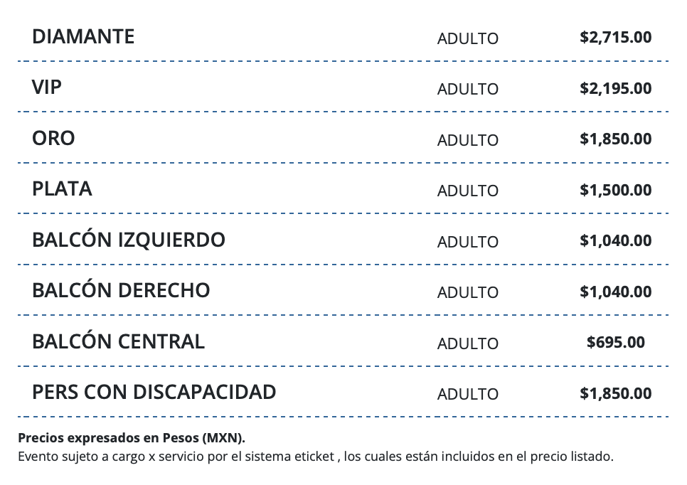 PRECIOS JESSE Y JOY EN QUERÉTARO 2026 AUDITORIO JOSEFA ORTÍZ