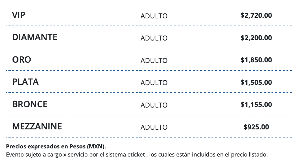 PRECIOS JESSE Y JOY TOLUCA 2026 TEATRO MORELOS