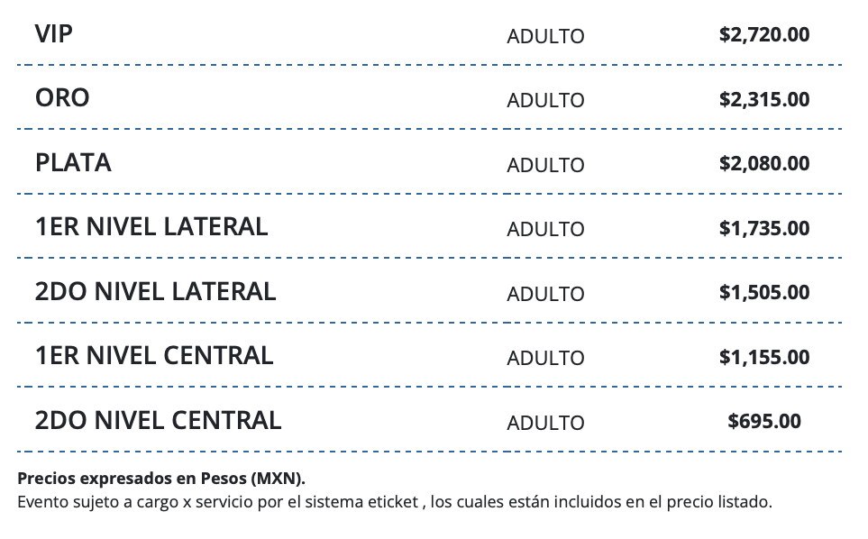 PRECIOS JESSE Y JOY VERACRUZ 2026 AUDITORIO BENITO JUÁREZ