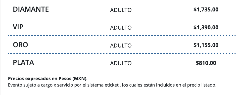 PRECIOS C-KAN SAN LUIS POTOSÍ 2026 TEATRO TANGAMANGA 1