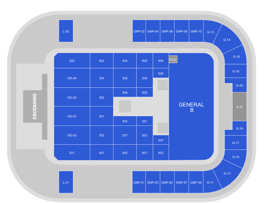 MAPA COLISEO GNP SEGUROS