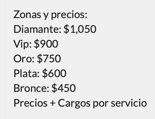 PRECIOS KUDAI TOLUCA 2026 TEATRO MORELOS