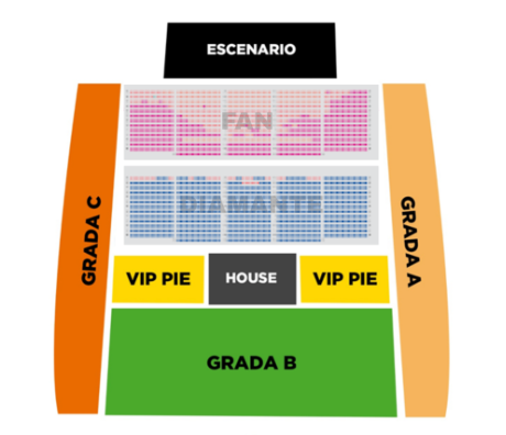MAPA CAIFANES LA PAZ 2026 ESTADIO GUAYCURA