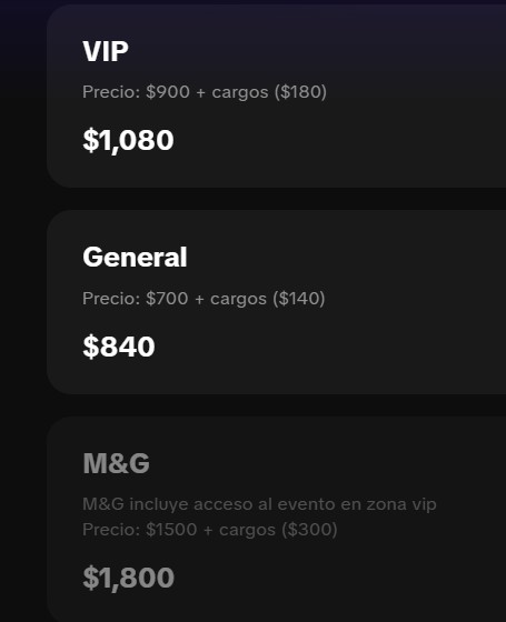 precios LIT KILLAH GUADALAJARA 2026 FORO BOLETOMOVIL