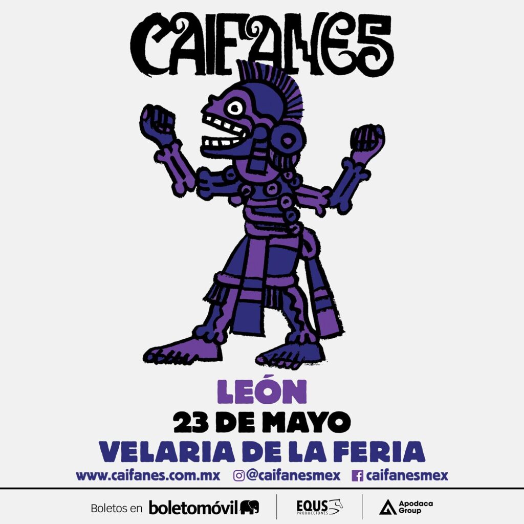 CAIFANES LEÓN 2026 VELARIA DE LA FERIA