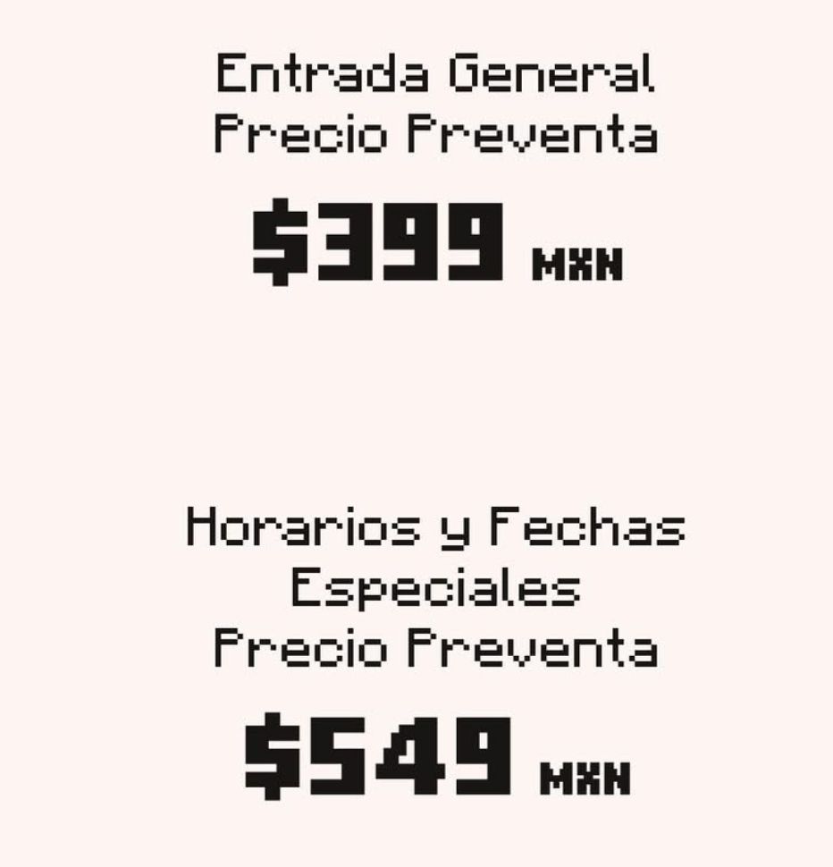 PRECIOS MINECRAFT EXPERIENCE VILLAGER RESCUE CDMX 2026 FÓRUM BUENAVISTA