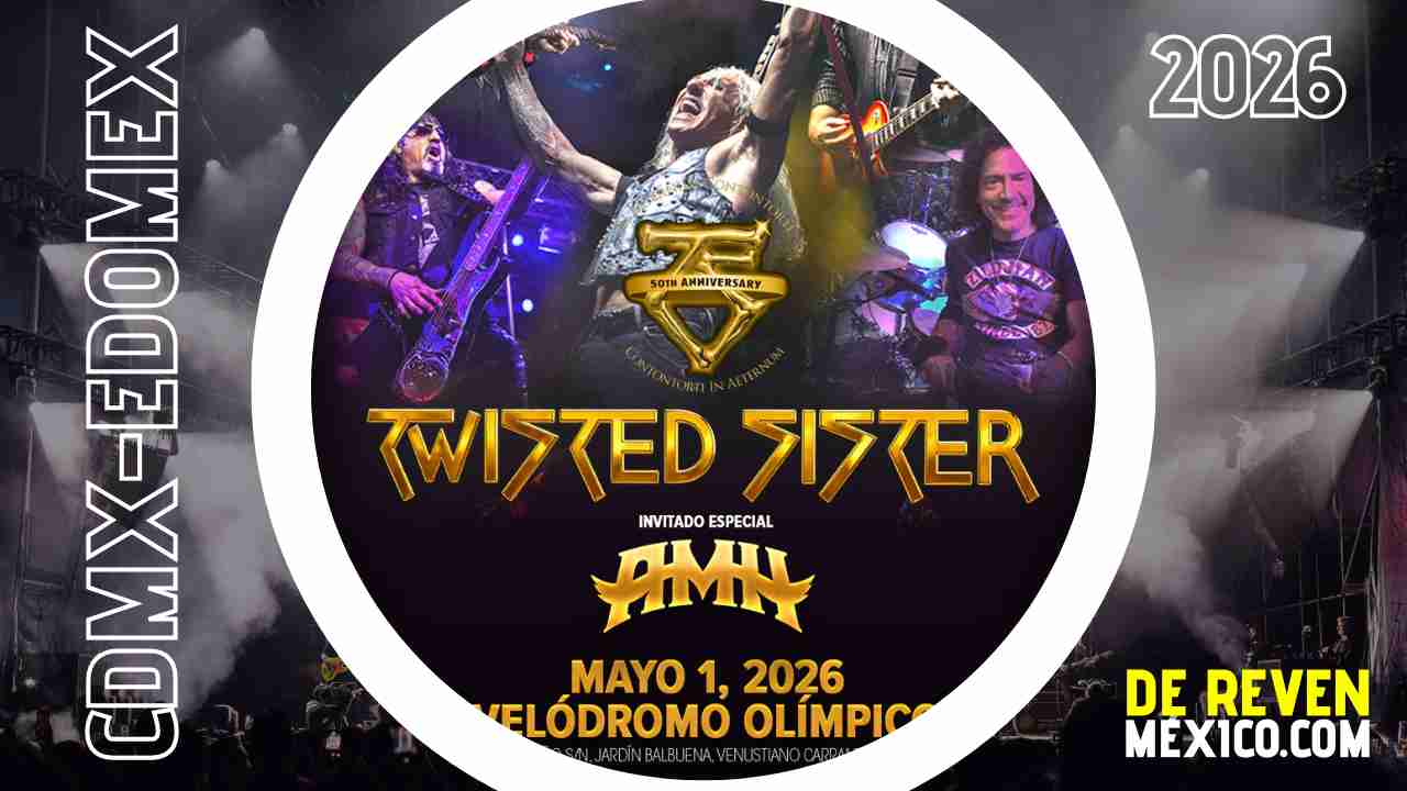 TWISTED SISTER CDMX 2026 VELÓDROMO OLÍMPICO