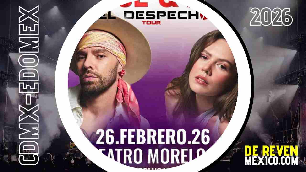 JESSE Y JOY TOLUCA 2026 TEATRO MORELOS