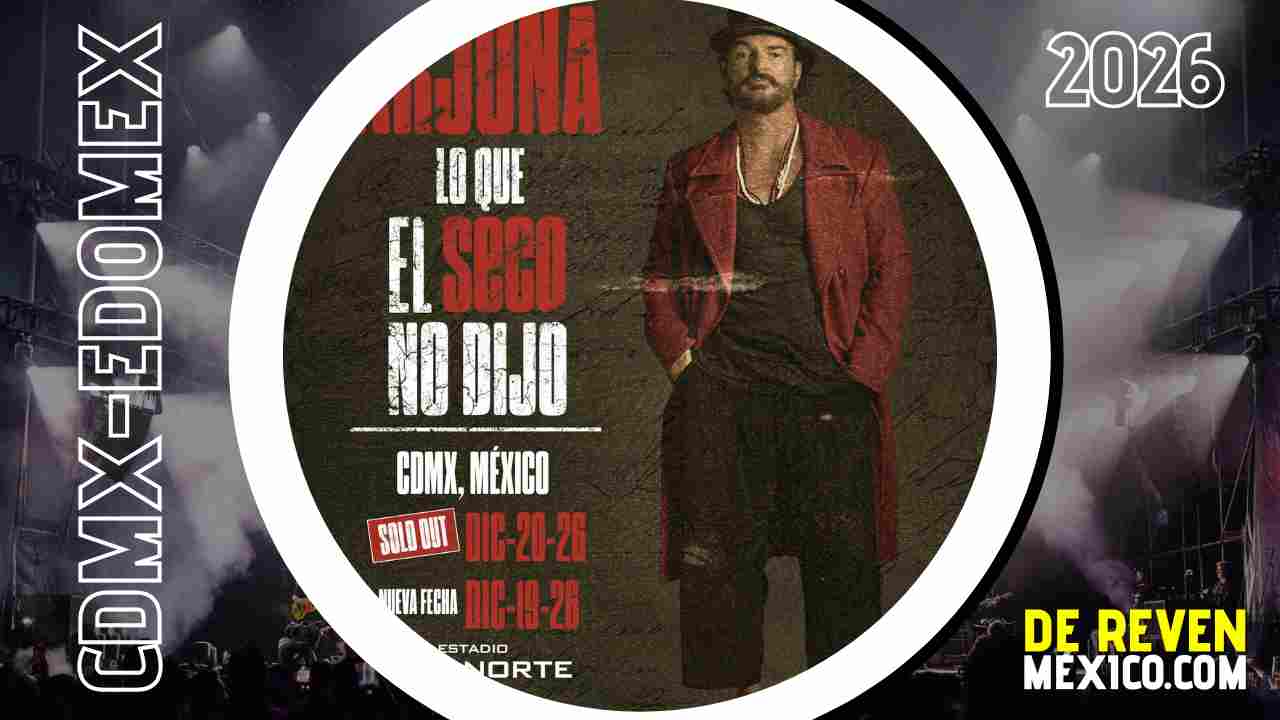 ARJONA CDMX 2026 ESTADIO BANORTE