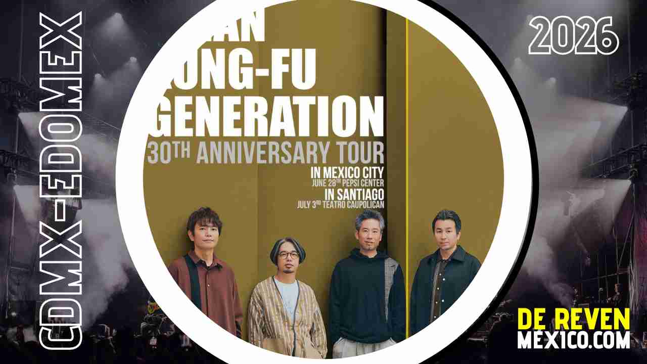 ASIAN KUNG FU GENERATION CDMX 2026 PEPSI CENTER