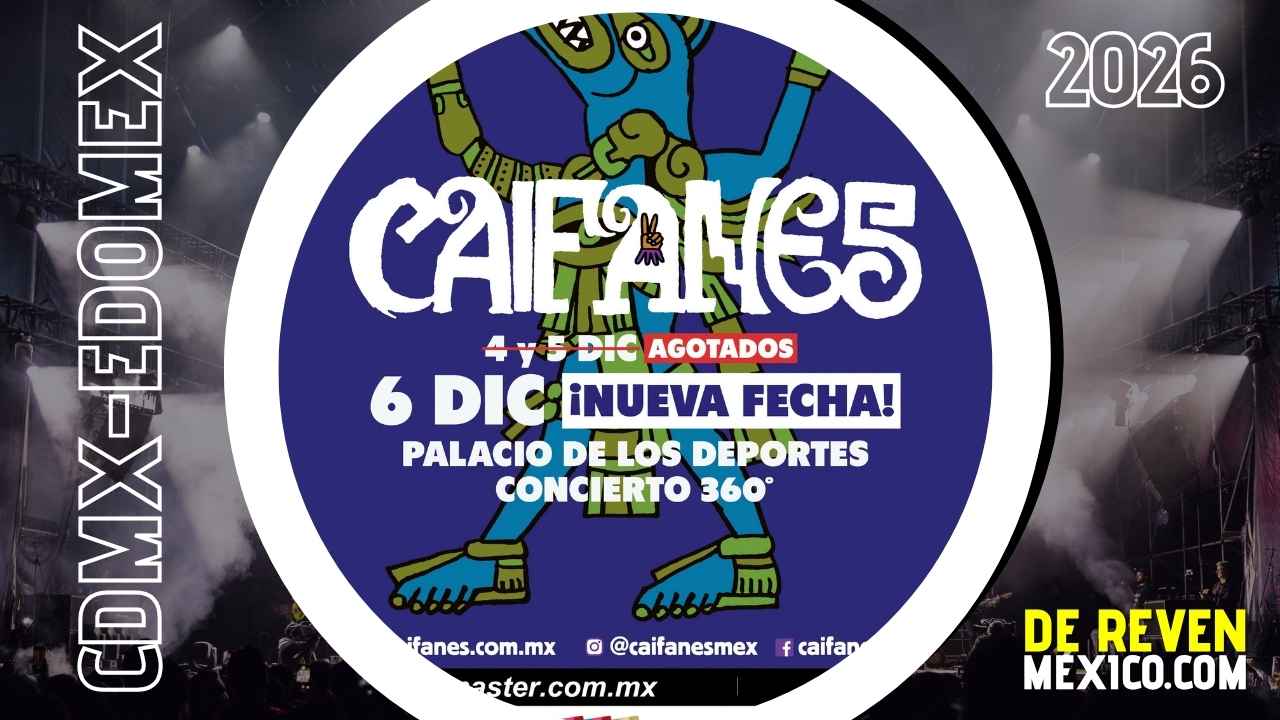 CAIFANES CDMX 2026 PALACIO DE LOS DEPORTES