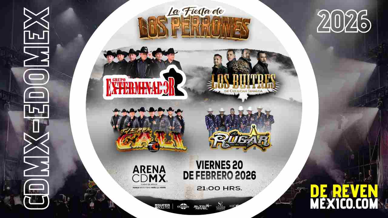 LA FIESTA DE LOS PERRONES CDMX 2026 ARENA CDMX