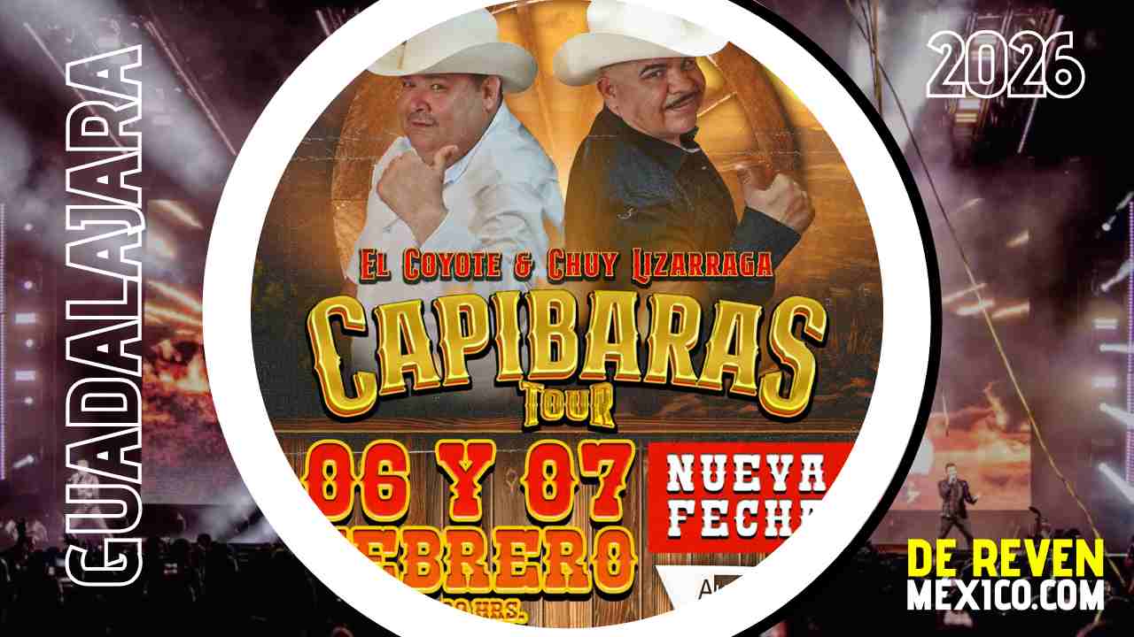 EL COYOTE Y CHUY LIZÁRRAGA GUADALAJARA 2026 AUDITORIO TELMEX