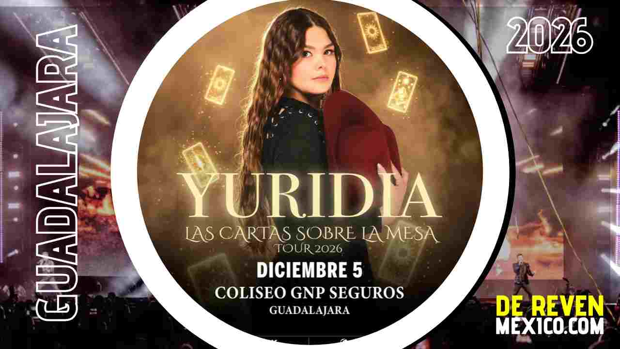 YURIDIA GUADALAJARA 2026 COLISEO GNP SEGUROS