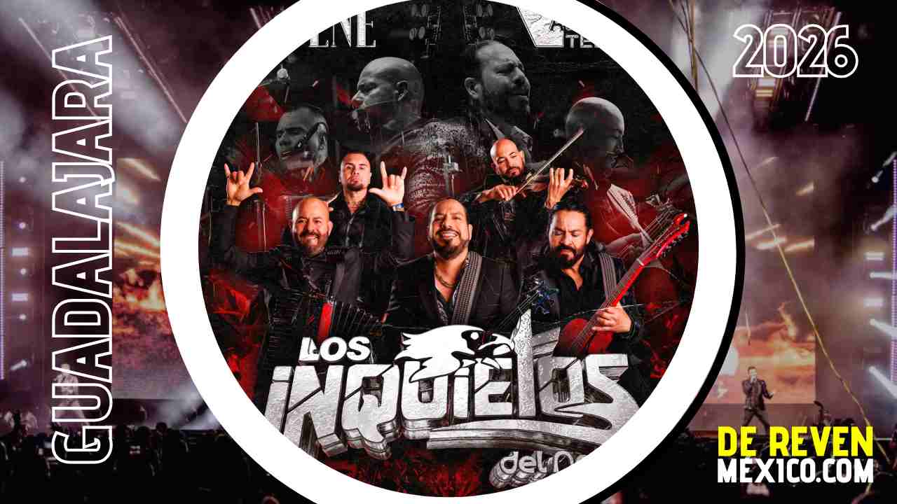 LOS INQUIETOS DEL NORTE GUADALAJARA 2026 AUDITORIO TELMEX