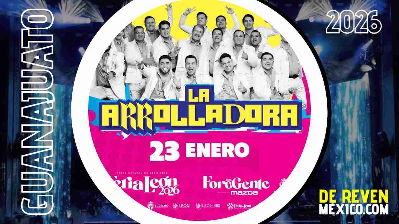 LA ARROLLADORA BANDA EL LIMÓN FERIA LEÓN 2026 FORO MAZDA