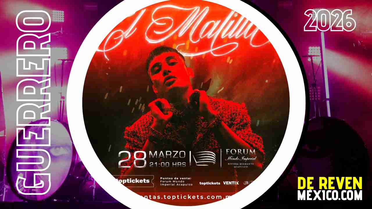 EL MALILLA ACAPULCO 2026 FORUM MUNDO IMPERIAL