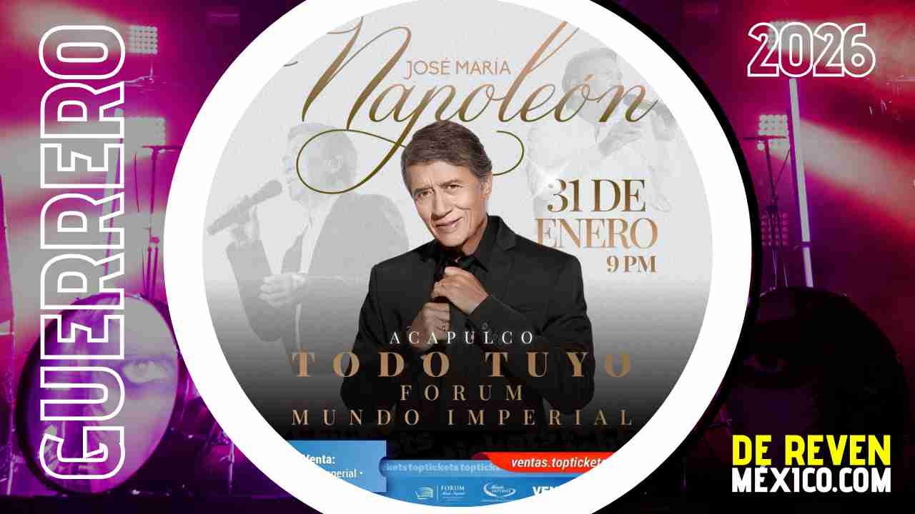 JOSÉ MARÍA NAPOLEÓN ACAPULCO 2026 FORUM MUNDO IMPERIAL