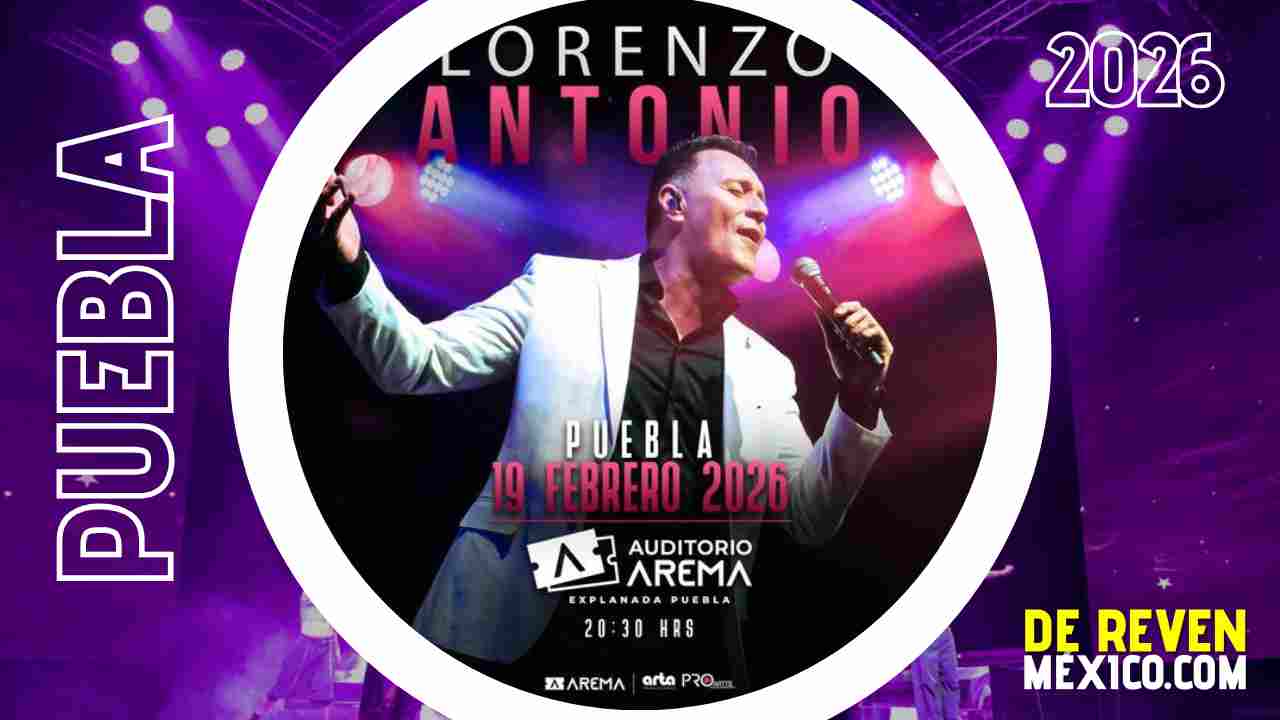 LORENZO ANTONIO PUEBLA 2026 AUDITORIO AREMA EXPLANADA