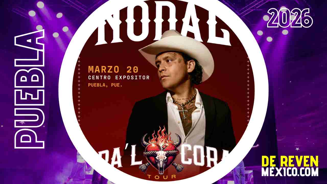 CHRISTIAN NODAL PUEBLA 2026 CENTRO EXPOSITOR