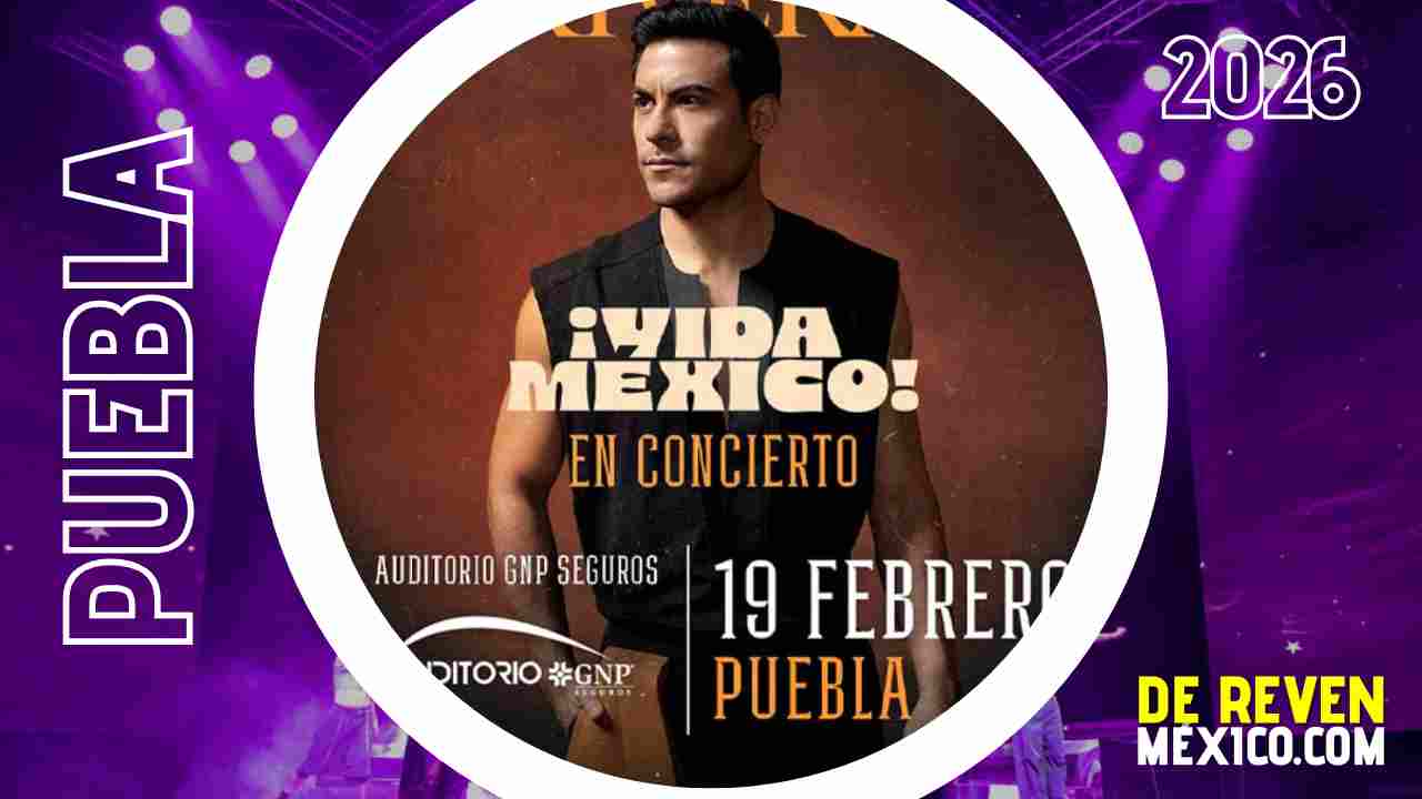CARLOS RIVERA PUEBLA 2026 AUDITORIO GNP SEGUROS