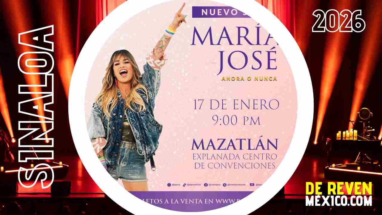 MARÍA JOSÉ MAZATLÁN 2026 EXPLANADA CENTRO DE CONVENCIONES