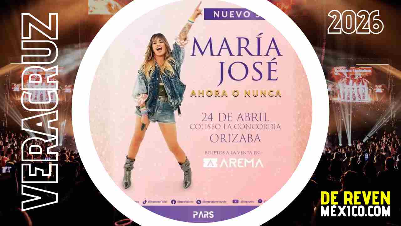 MARÍA JOSÉ ORIZABA 2026 COLISEO LA CONCORDIA
