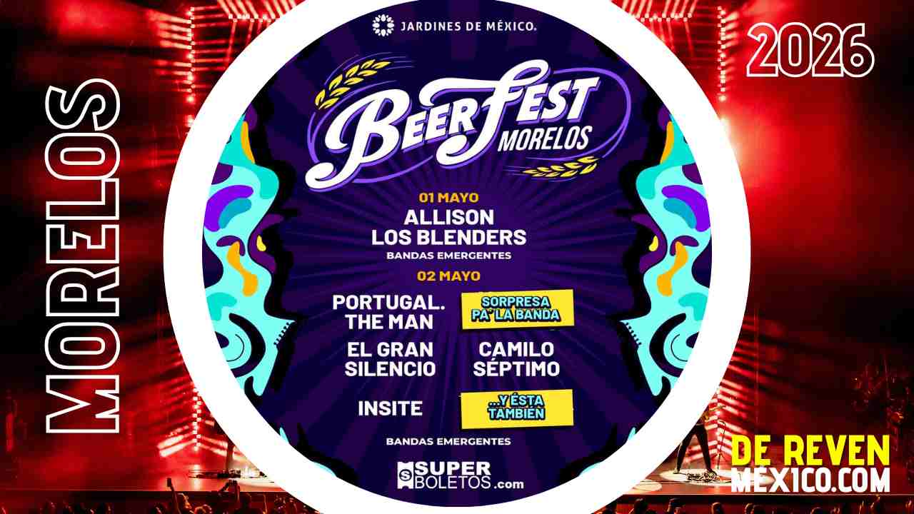 BEERFEST MORELOS 2026 JARDÍNES DE MÉXICO