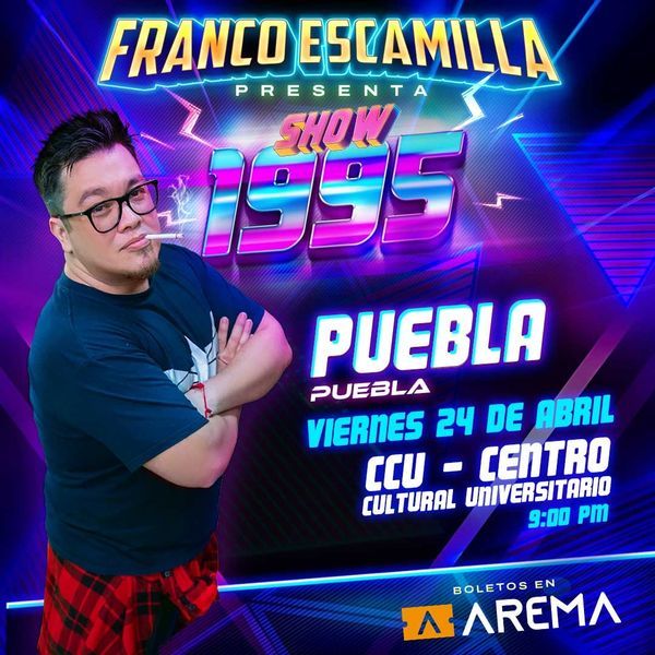 FRANCO ESCAMILLA PUEBLA 2026 AUDITORIO CCU