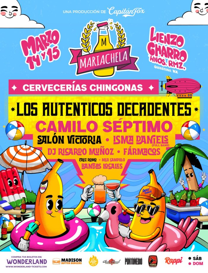 LINE UP FESTIVAL MARIACHELA 2026