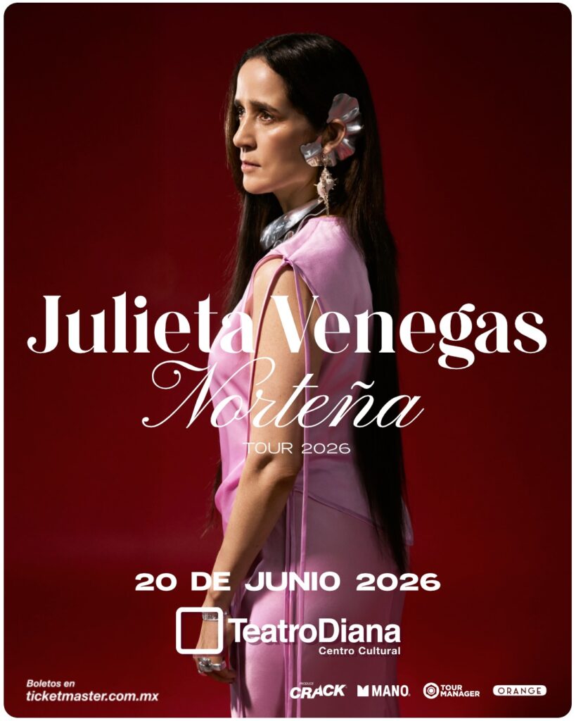 JULIETA VENEGAS GUADALAJARA 2026 TEATRO DIANA