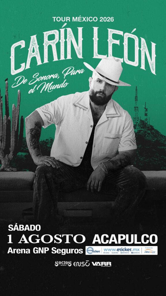 CARIN LEÓN ACAPULCO 2026 ARENA GNP SEGUROS