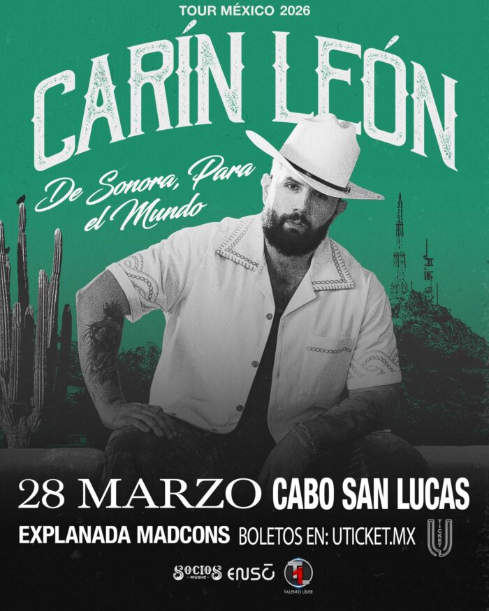 CARIN LEÓN LOS CABOS 2026 EXPLANADA MADCONS