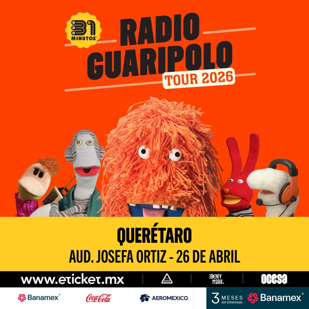 31 MINUTOS QUERÉTARO 2026 AUDITORIO JOSEFA ORTÍZ