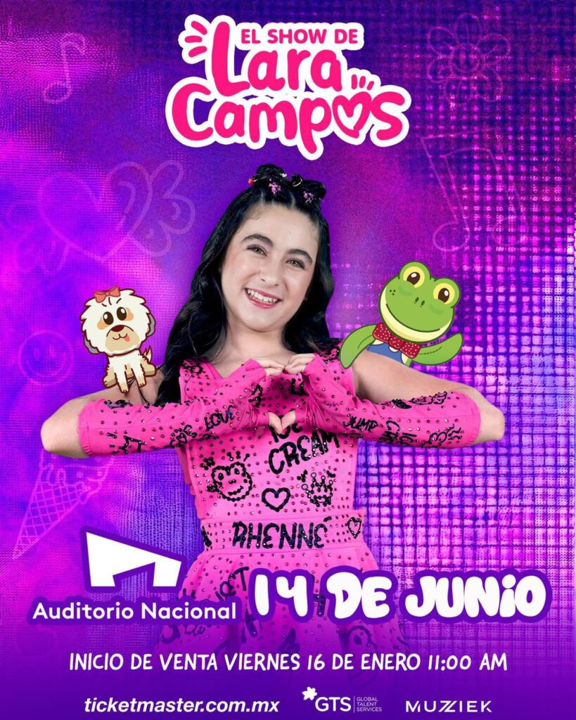 LARA CAMPOS CDMX 2026 AUDITORIO NACIONAL