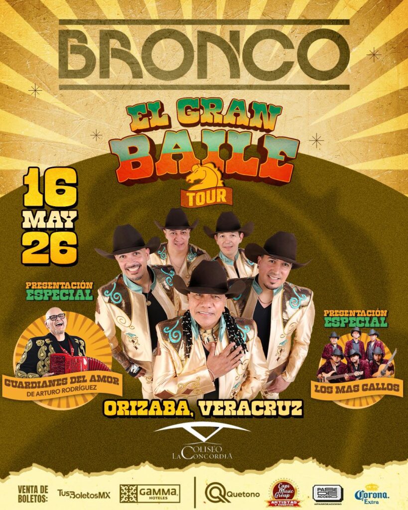 BRONCO ORIZABA 2026 COLISEO LA CONCORDIA