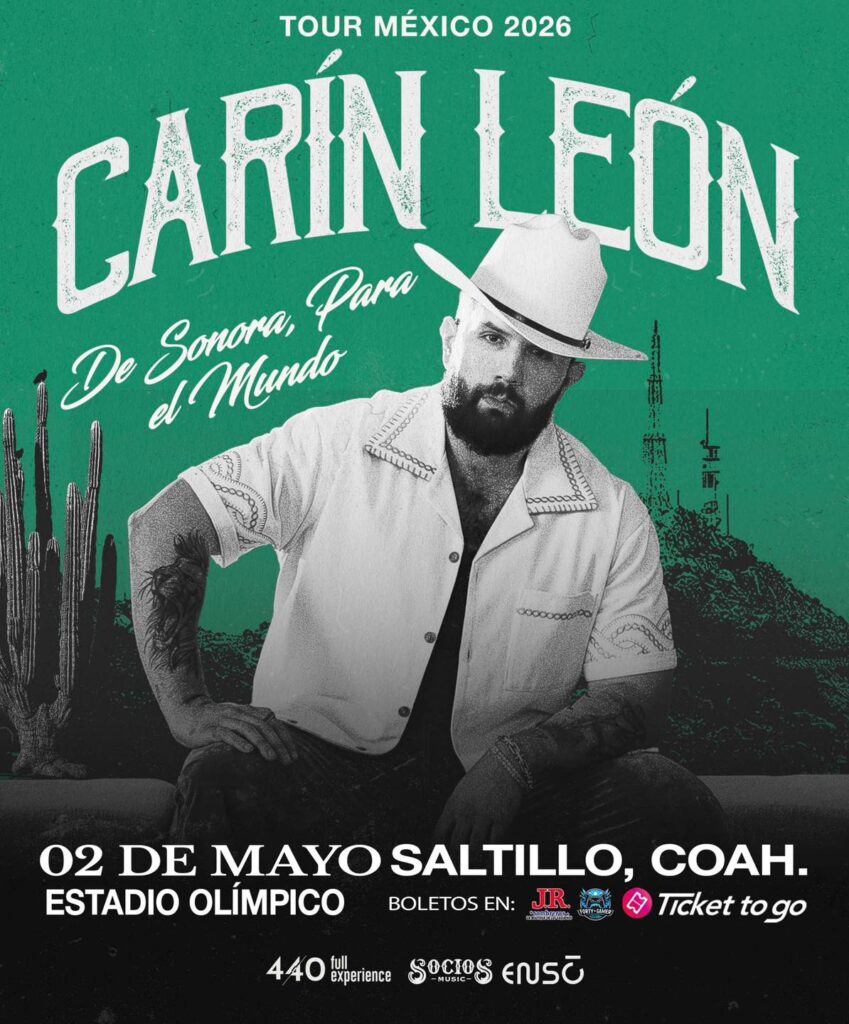 CARIN LEÓN SALTILLO 2026 ESTADIO OLÍMPICO