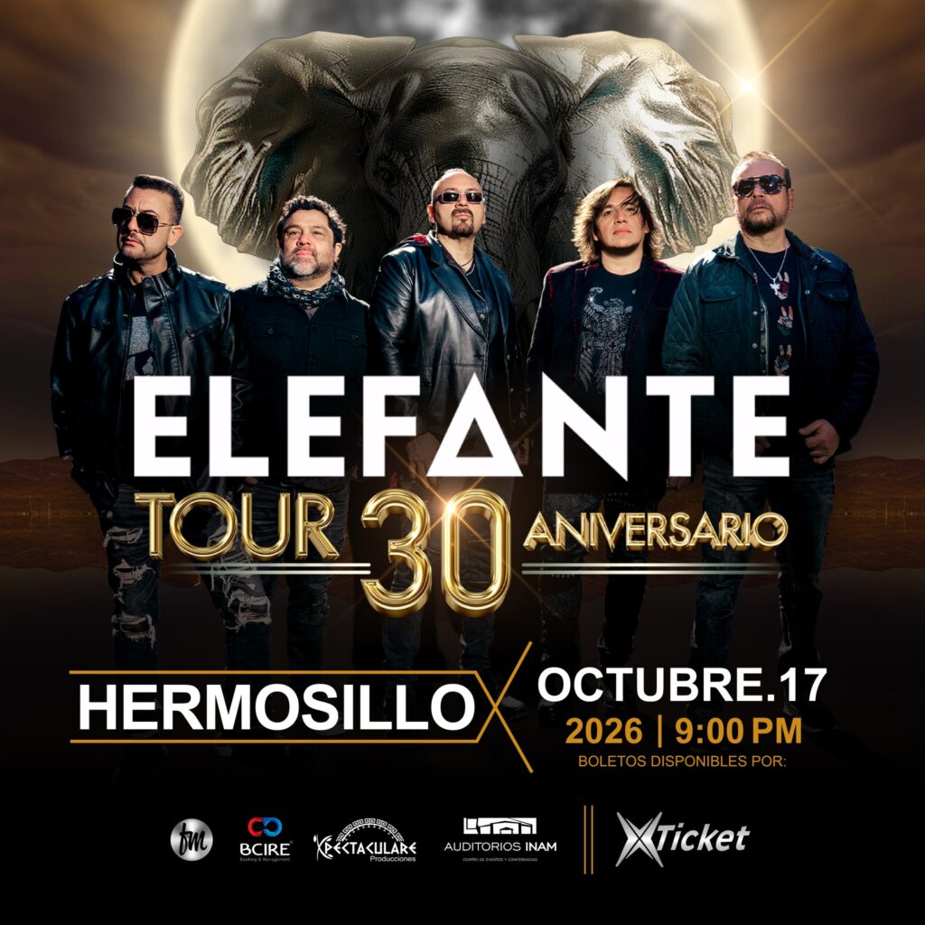 ELEFANTE HERMOSILLO 2026 AUDITORIO INAM
