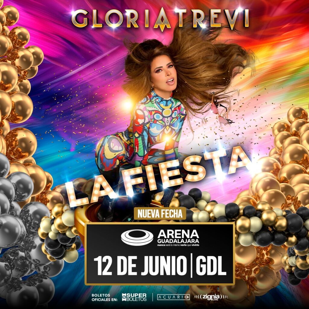 GLORIA TREVI GUADALAJARA 2026 ARENA GUADALAJARA