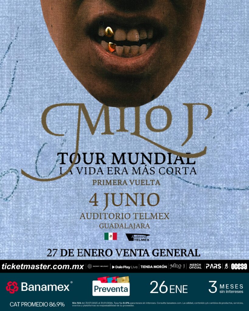 MILO J GUADALAJARA 2026 AUDITORIO TELMEX