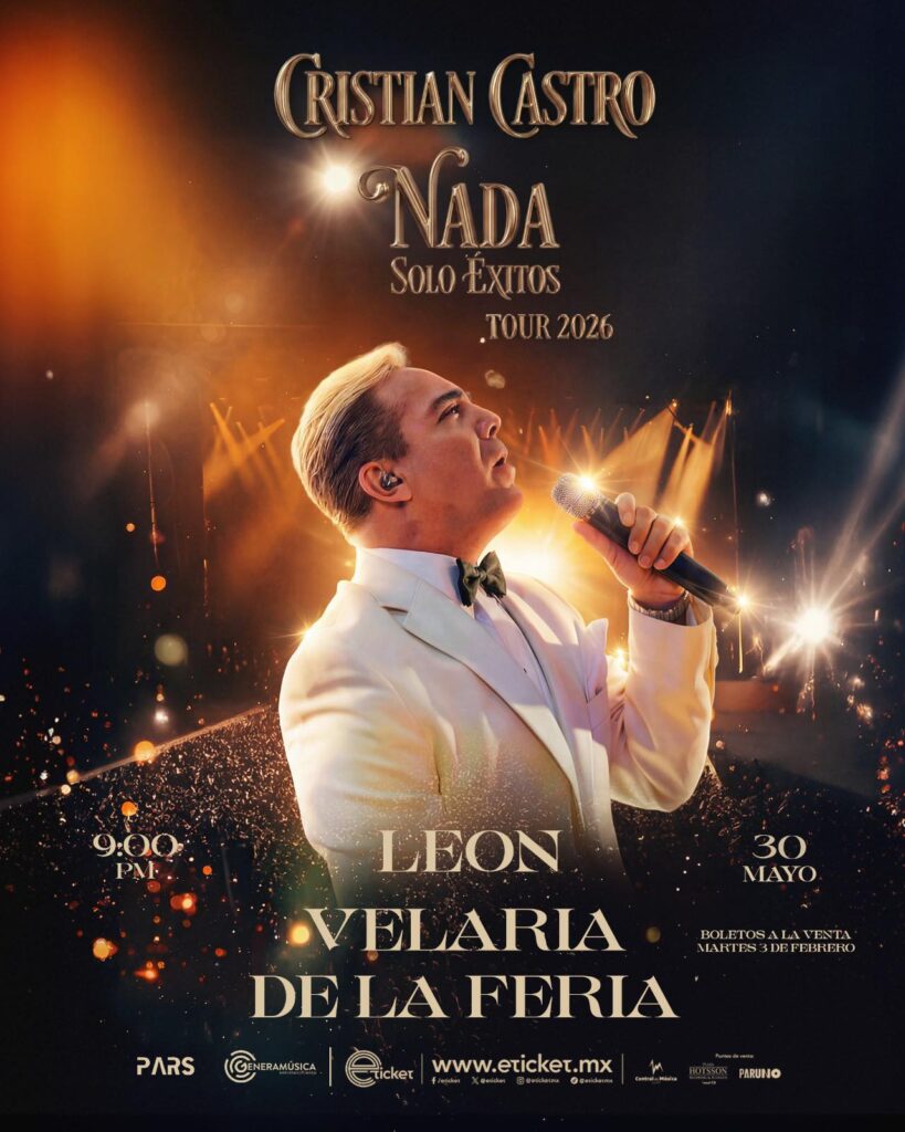 CRISTIAN CASTRO LEÓN 2026 VELARIA DE LA FERIA
